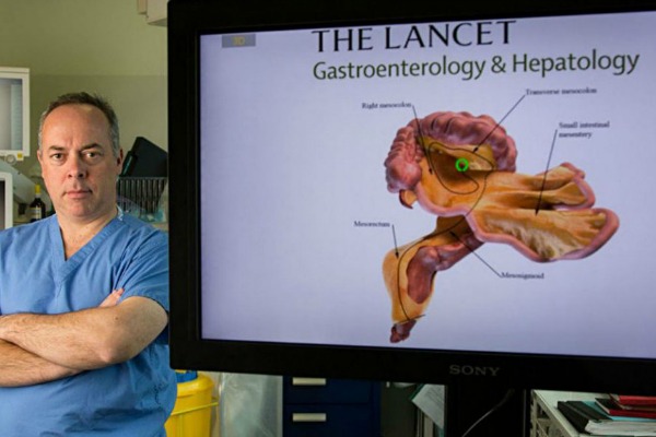 Hallazgo histórico. El mesenterio, el nuevo órgano del cuerpo humano.