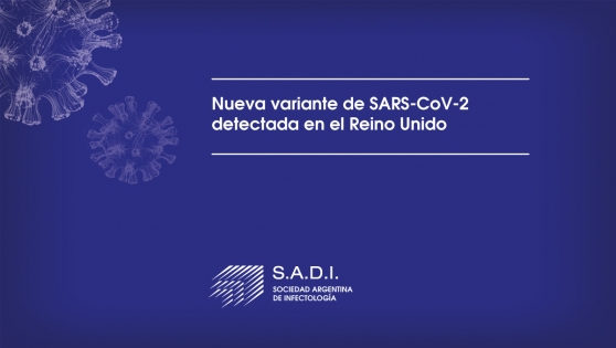 Nueva variante de SARS-CoV-2 detectada en el Reino Unido