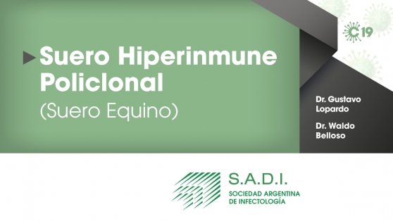 Suero Hiperinmune Policlonal (Suero equino)