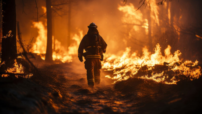 El humo de los incendios forestales amenaza la salud del corazón y los pulmones durante meses